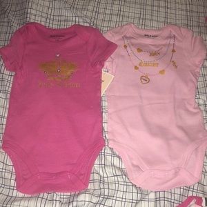 Juicy couture onesies